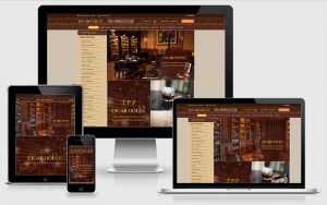 Thiết kế website bán cigar, rượu vang
